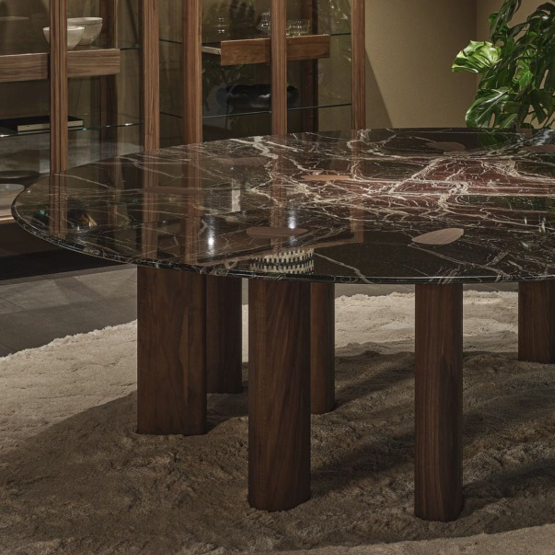 Red Levanta and Walnut Porada Studio216