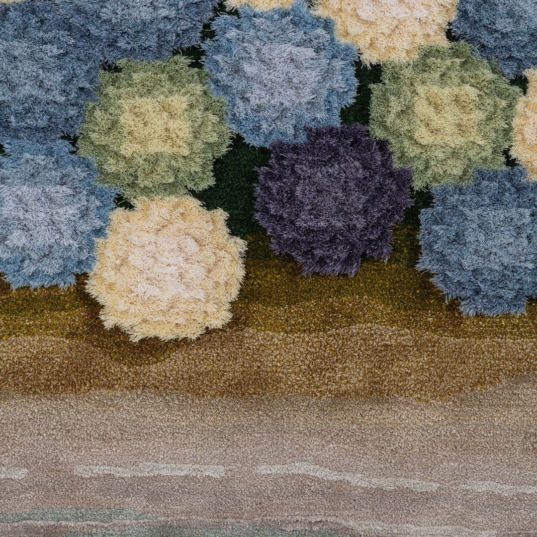 Azora Daylight Silk and Fine Wool Rug - Limited
