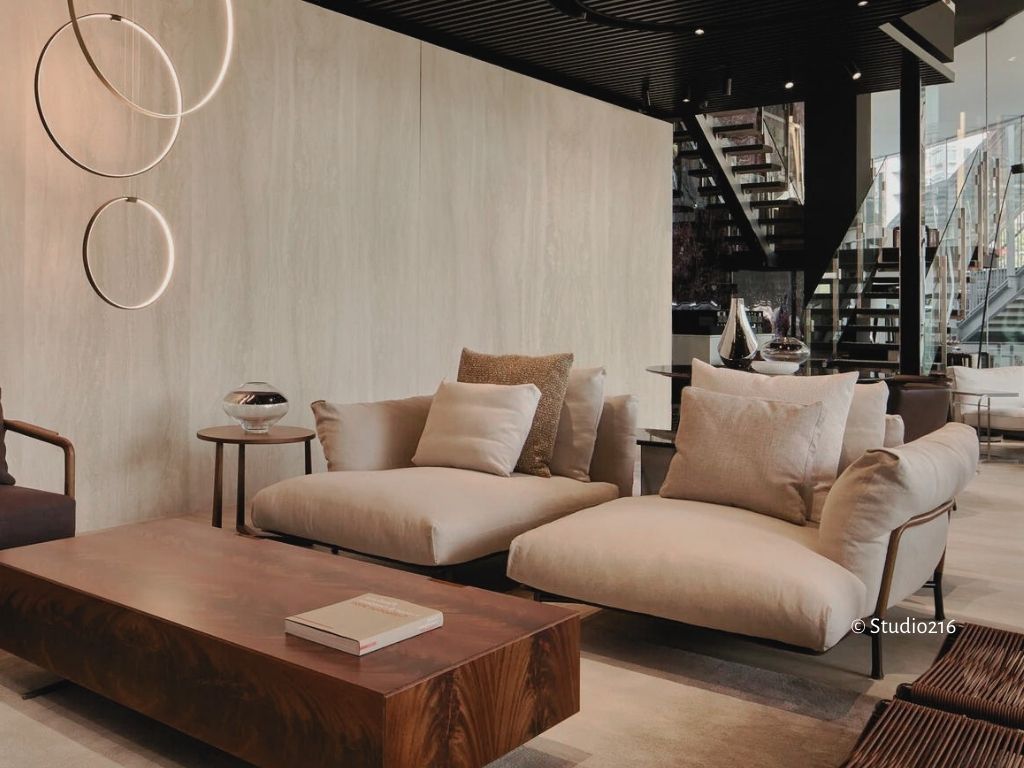 Ambroeus Long Corner Sofa