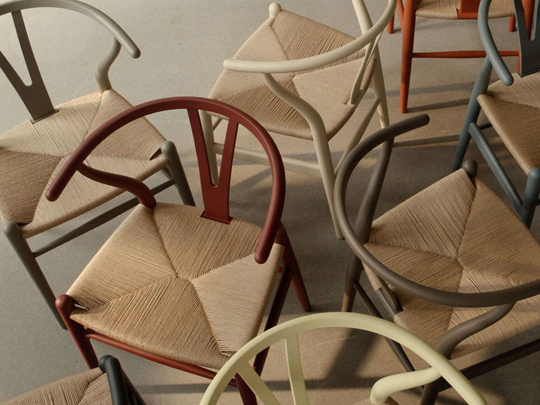 THE CH24 WISHBONE CHAIR IN 9 NEW SOFT COLORS