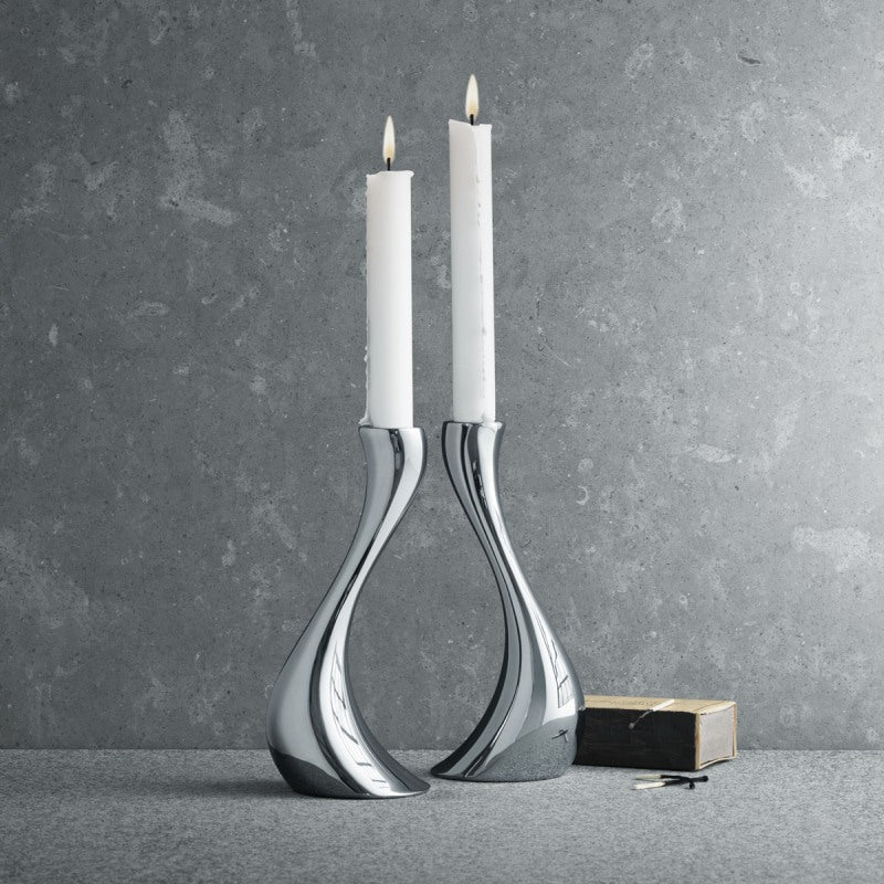 Cobra Medium Candle Holder, Set Of 2