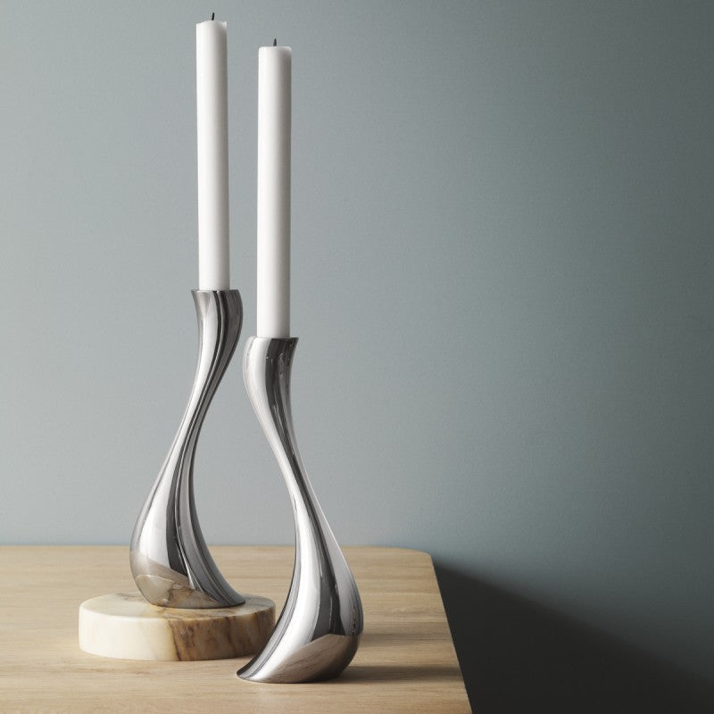 Cobra Medium Candle Holder, Set Of 2