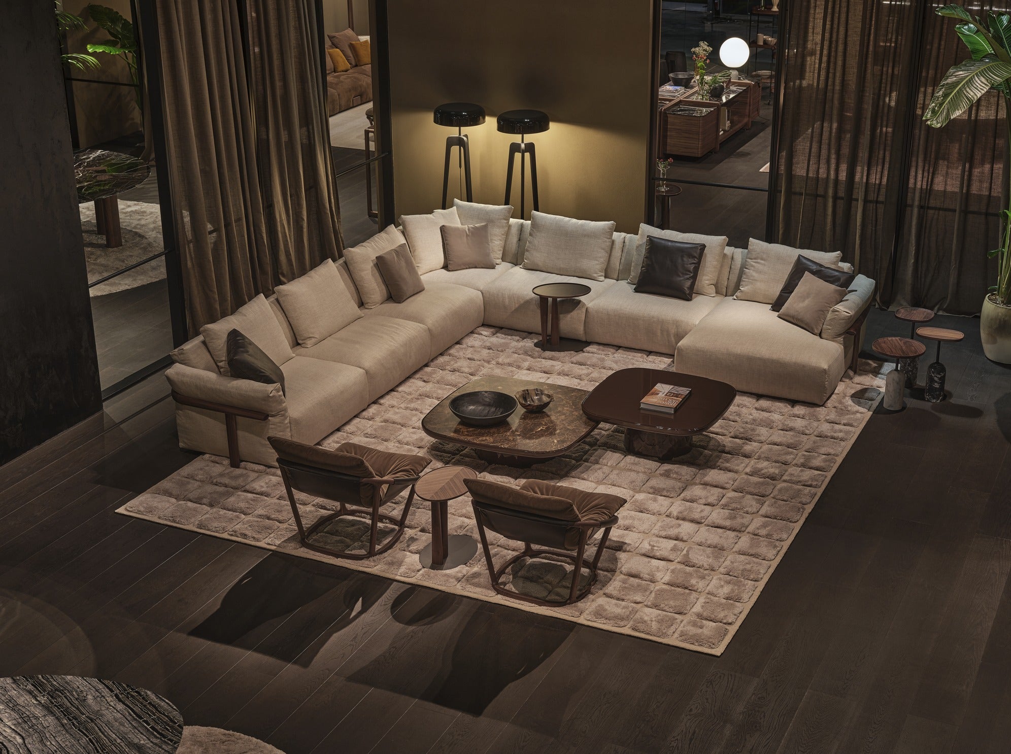 RONNY sectional sofa design by Gabriele & Oscar Buratti