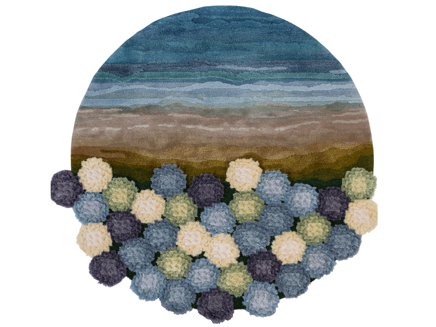 Azora Daylight Silk and Fine Wool Rug - Limited