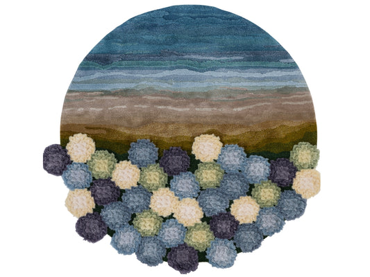 Azora Daylight Silk and Fine Wool Rug - Limited