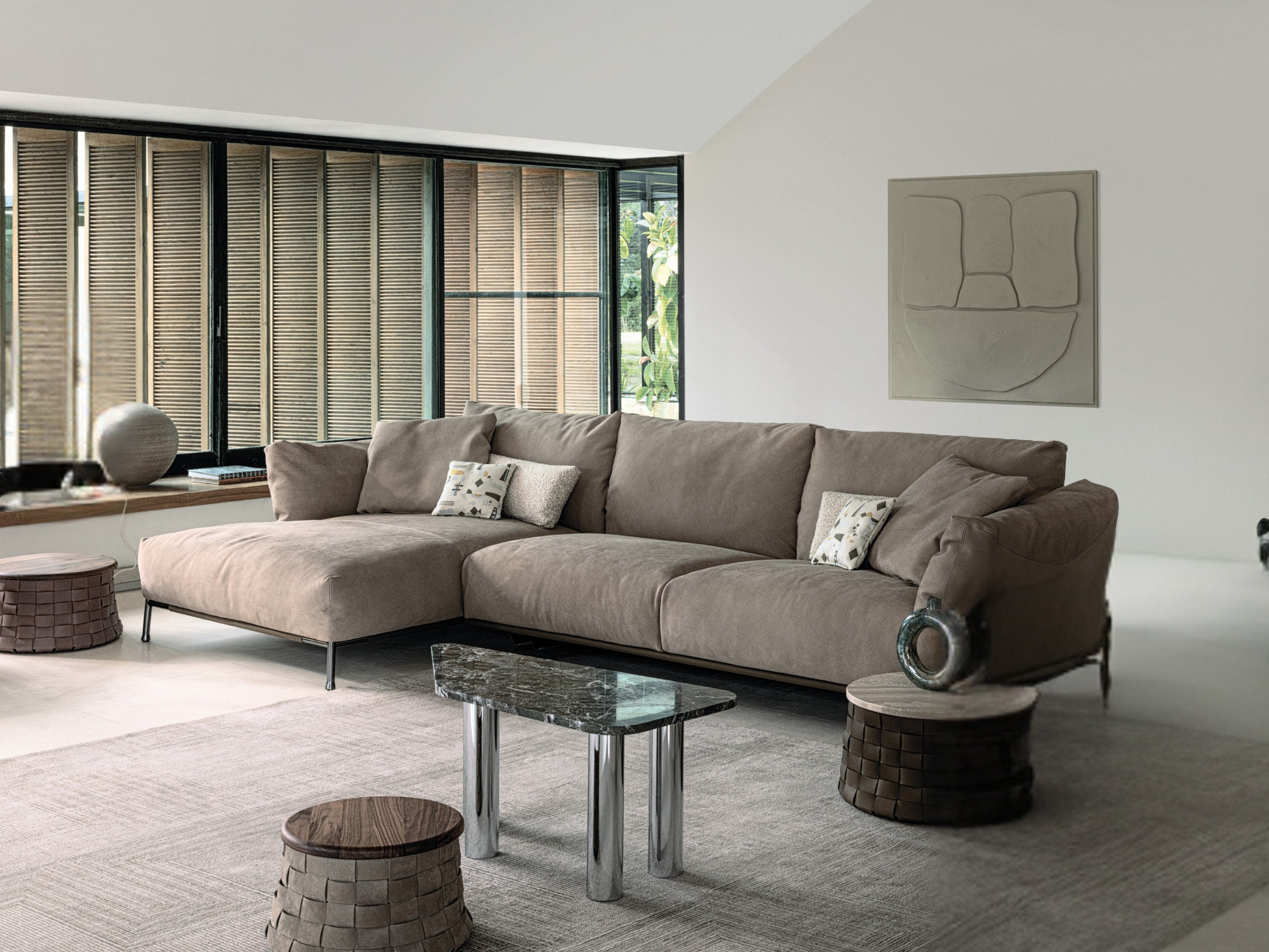 Chapeau Sectional Sofa, Cm. W 355