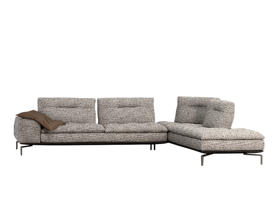 CARLTON modular meridienne sofa