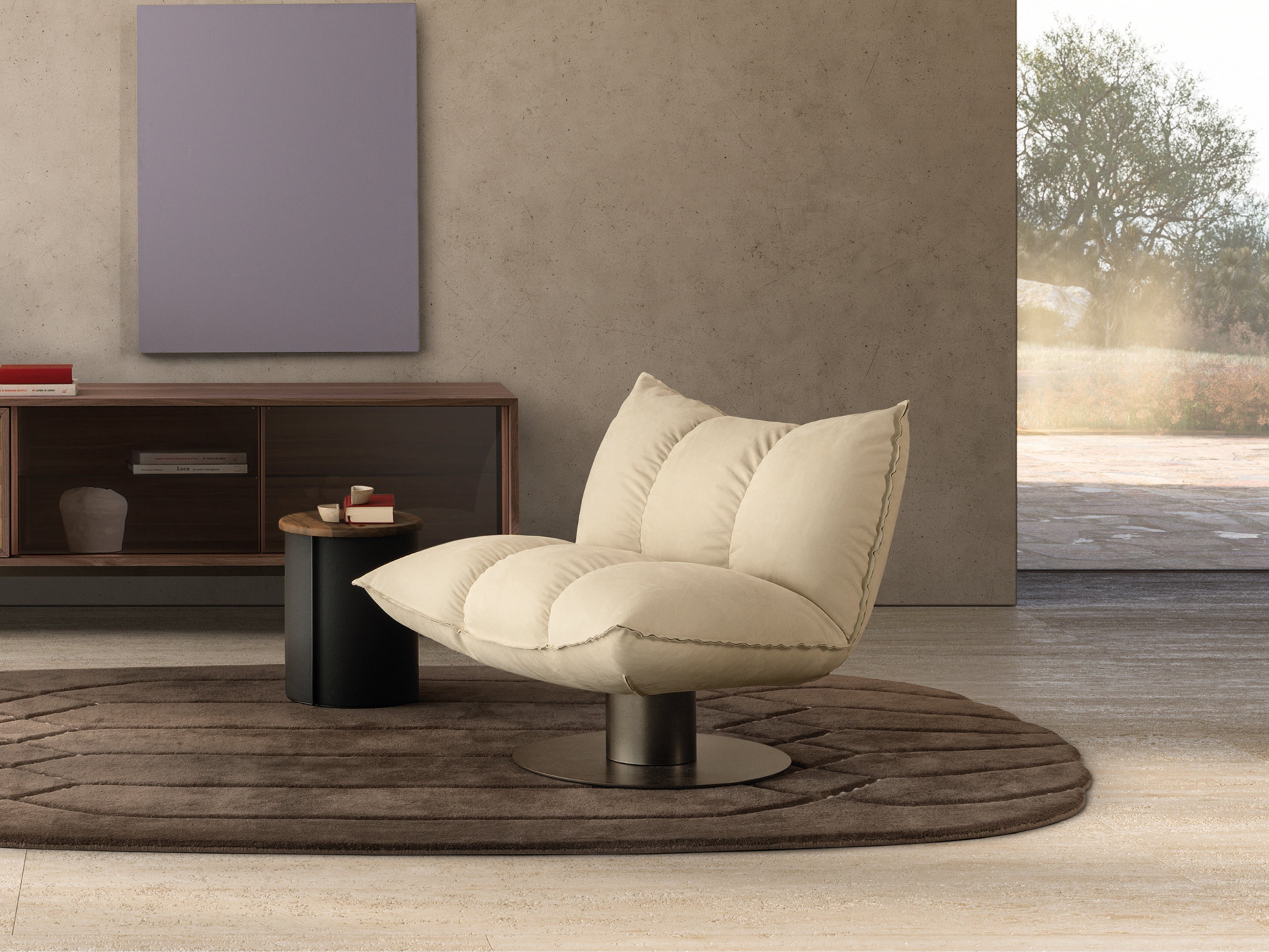 Dock Swivel Armchair