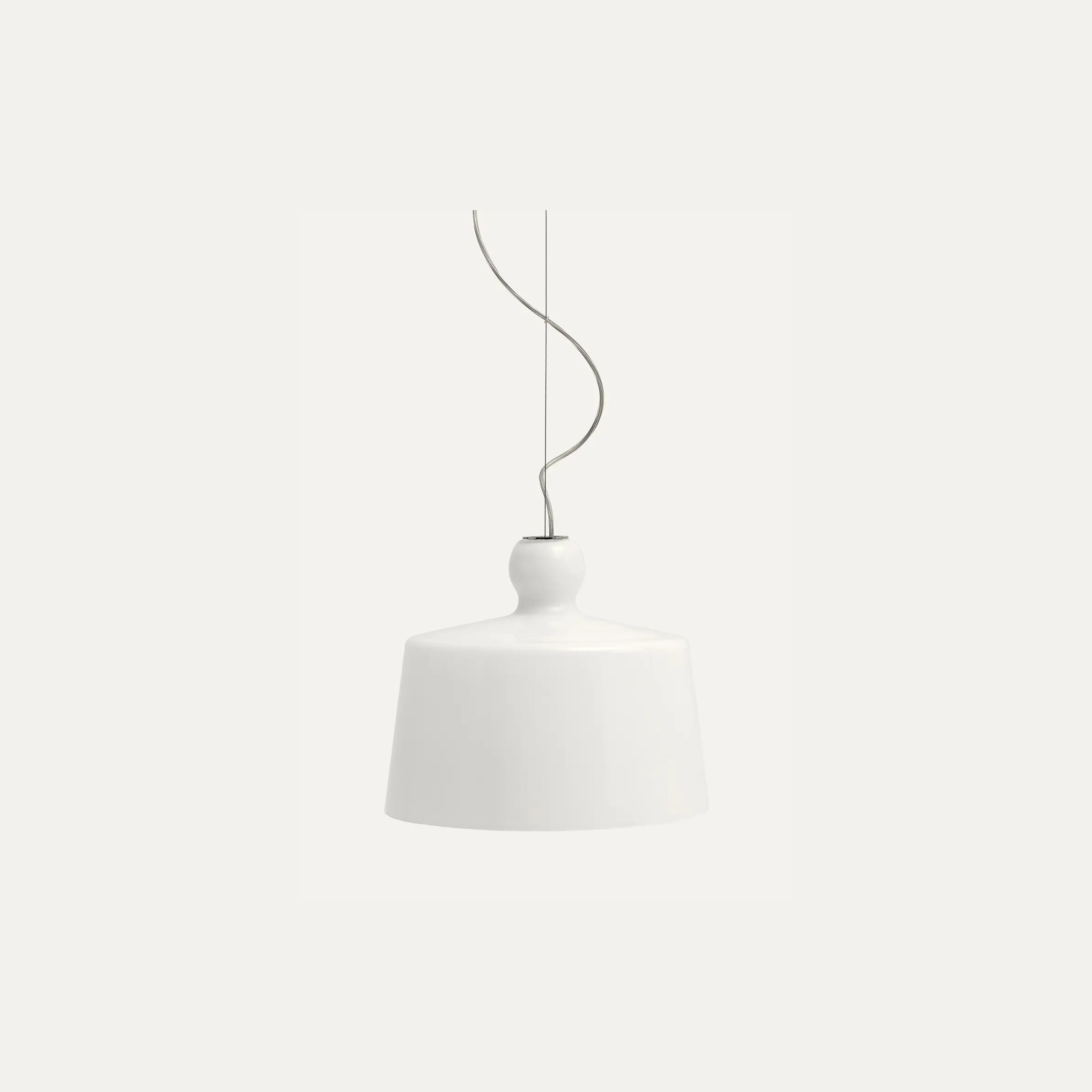 Acquantinta Xl Glazed White Pendant