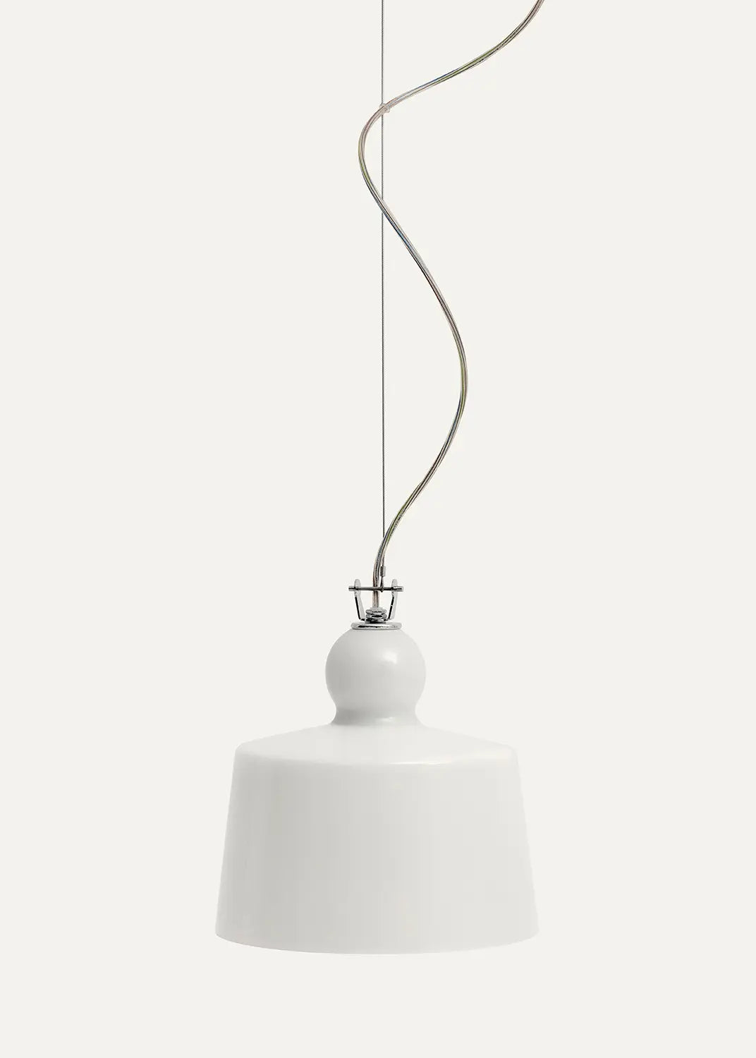 Acquantinta Glazed White Pendant
