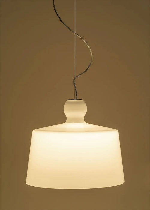 Acquantinta Xl Glazed White Pendant