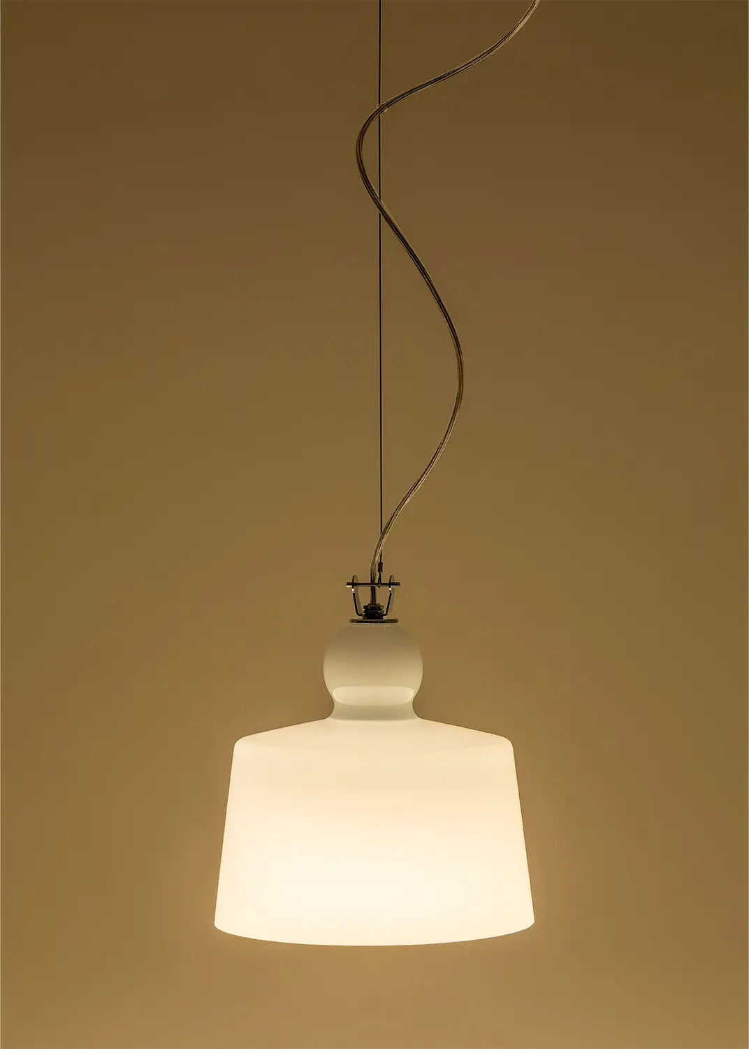 Acquantinta Glazed White Pendant