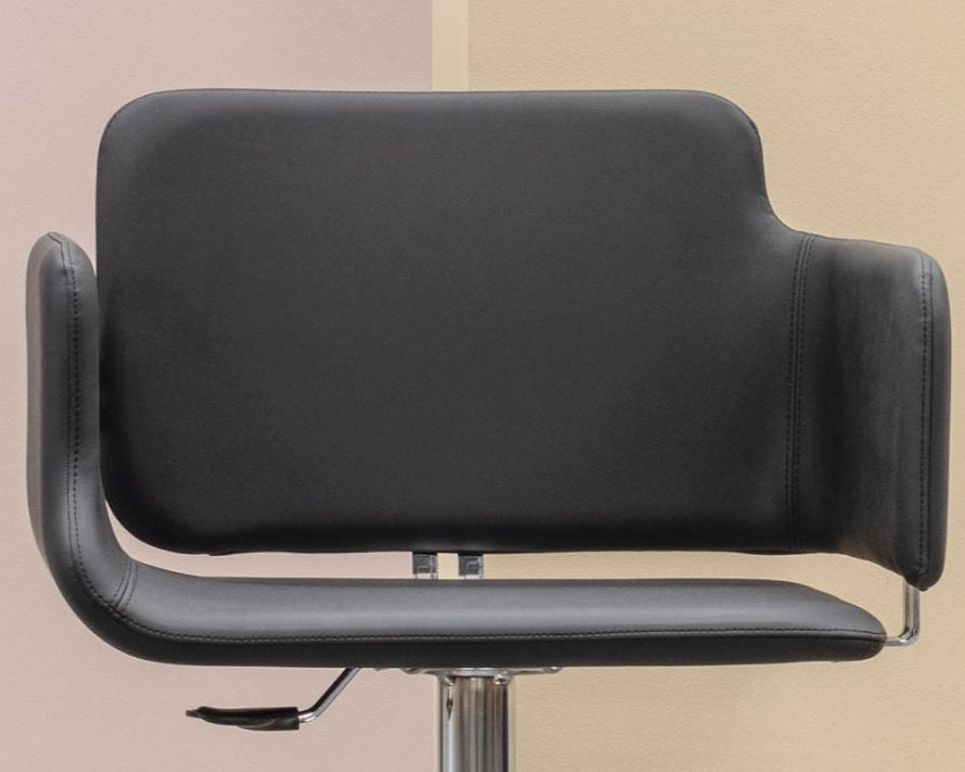 Arka Leather Barstool