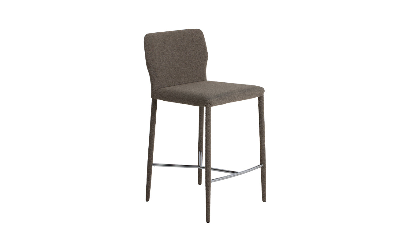 Maryl-Sg Leather Barstool