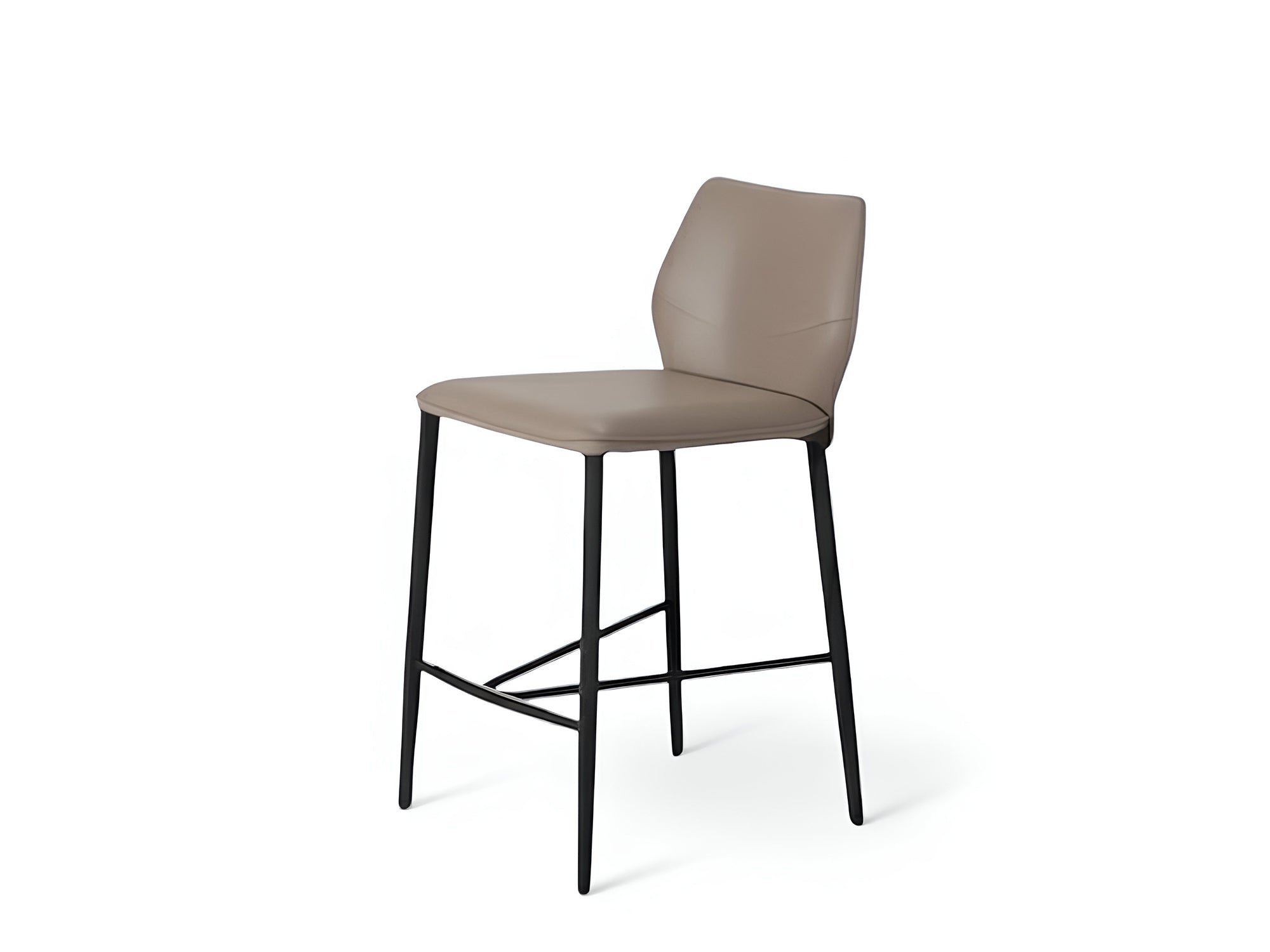 Wind-IV Soft-Leather Barstool