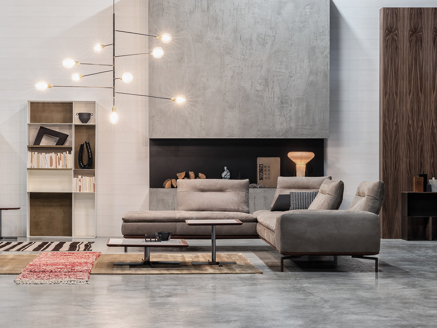 Carlton Modular Meridienne Sofa