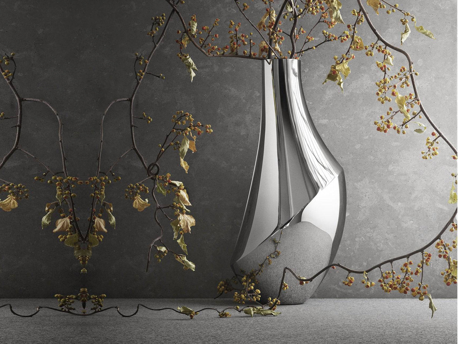 Flora Cm. H 50 Large Vase