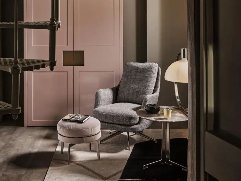 Marley Armchair 5 Spokes-Swivel