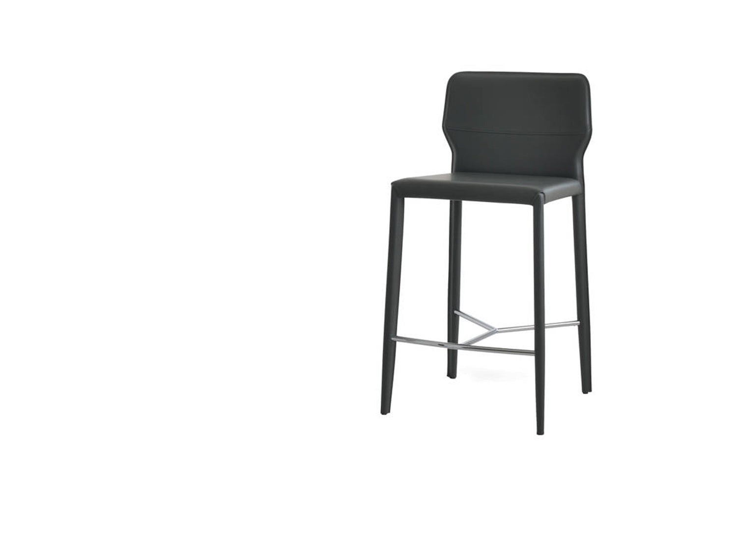 Maryl-Sg Leather Barstool