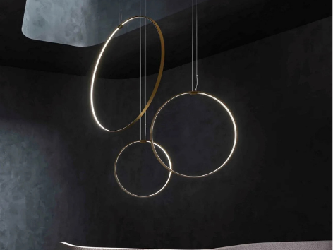 Zero Round Vertical Pendant - Set of 3 - Display Unit