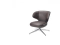 Susanne Leather Swivel Armchair