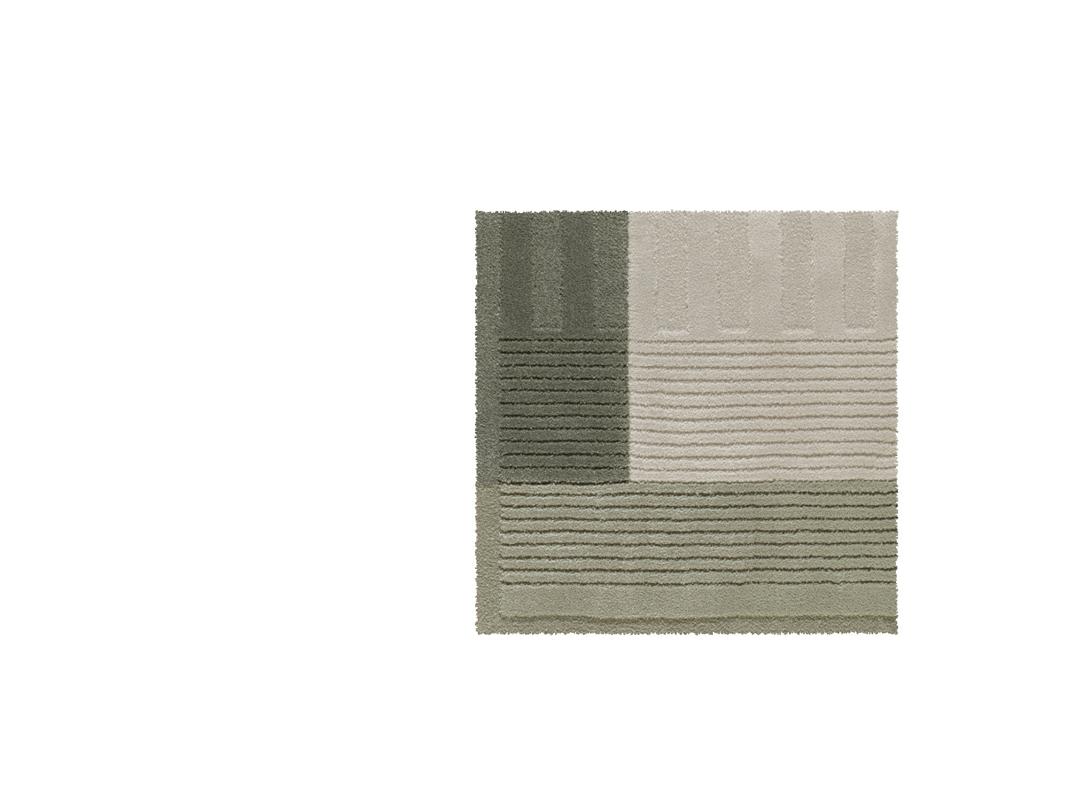 Topiary 3-D Hand-Tufted Rug